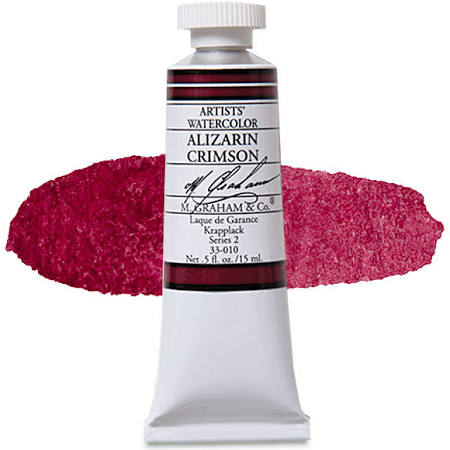 ALIZARIN CRIMSON M GRAHAM WATERCOLOR PAINT